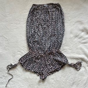 TIARE HAWAII Strapless Romper (S/M)